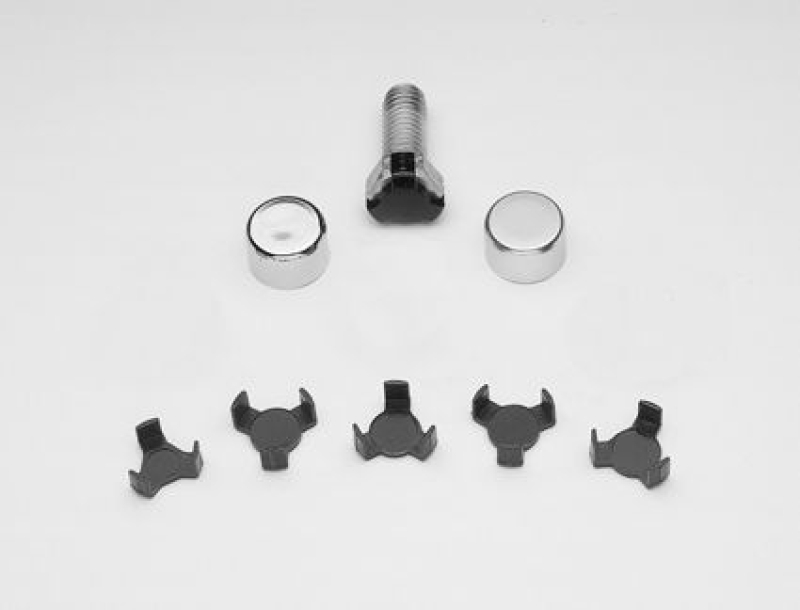 SNAP CAPS-CHROME 7/16" (6) 11893