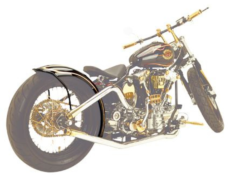 5 IN RIBBED REAR FENDER 240950