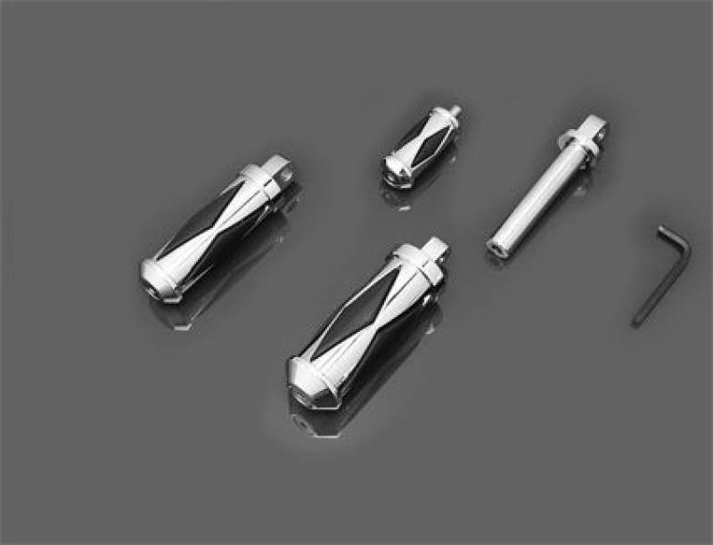 CHROME-SPUR F/PEGS LRG. F-MALE 46101