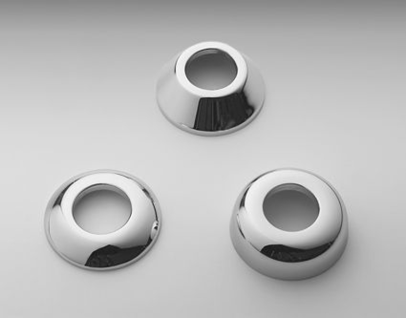 CHROME BABY MOON HUBCAP FLST / DISCO BY WILD 1 19724