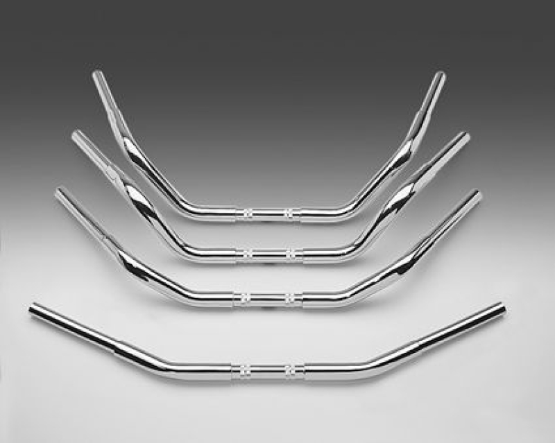 OHJAUSTANKO,BUFF 1 1/4" 6,5" RISE 33," FLSTF/H ST 10240