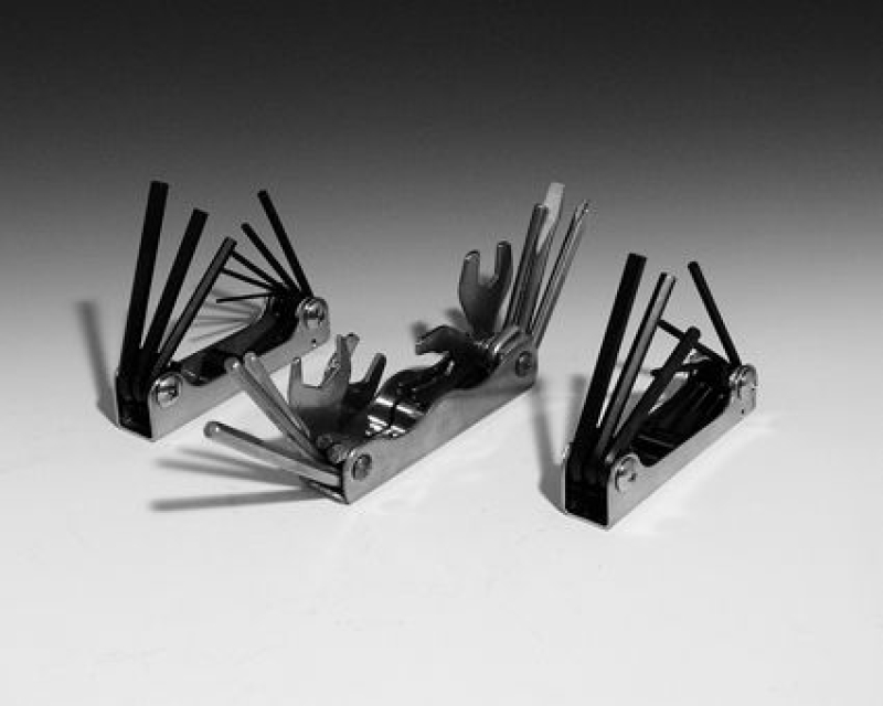 FOLDING TOOL 4WRENCHES 2 ALLENS 2 SCREW. 84189