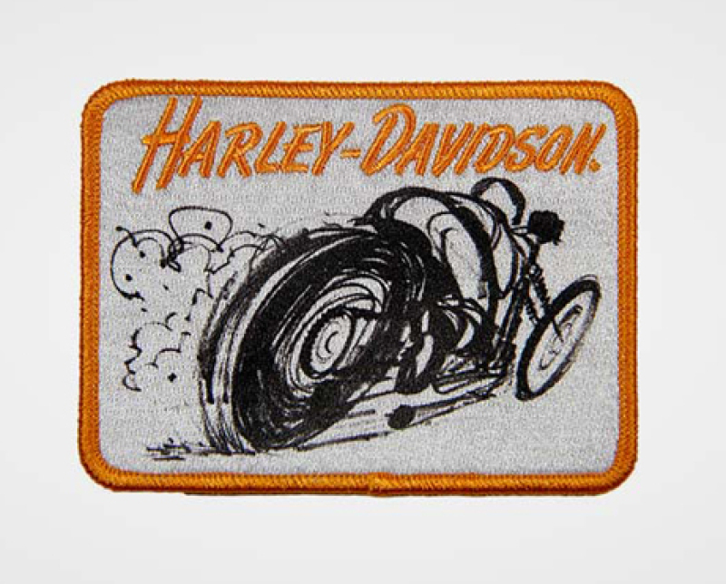 H-D KANGASMERKKI DOODLE RIDER 682608013271