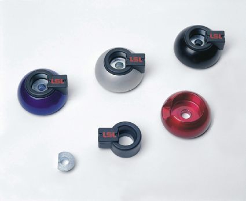 LSL ALUM. CRASH BALLS BLACK 687653