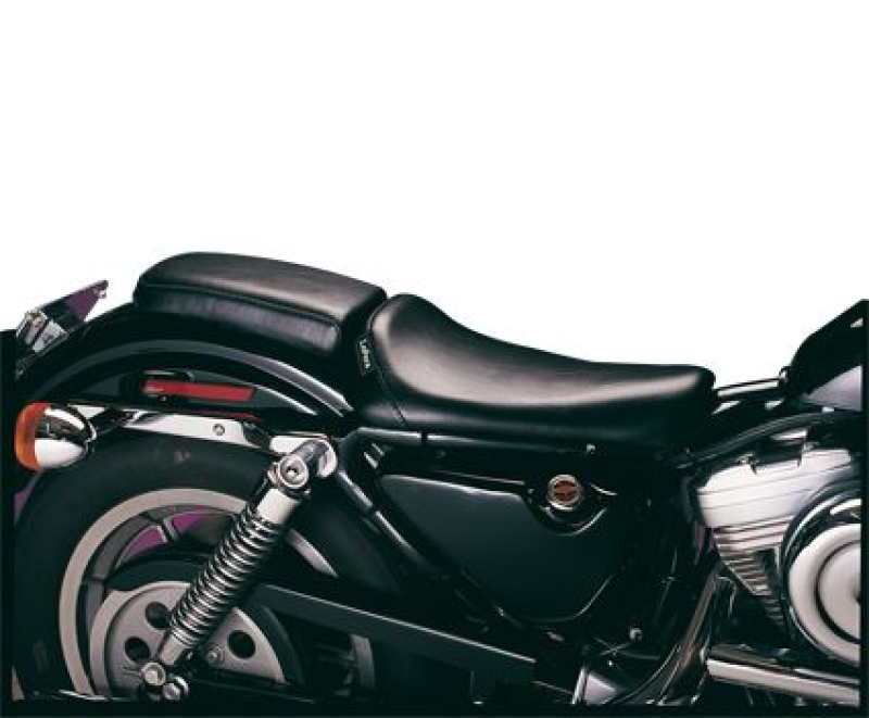 BARE BONES PILLION BLACK SMOOTH   XL 82-03 39343