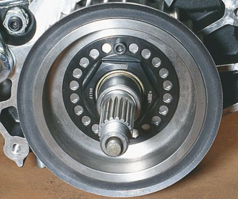 JIMS MEGA NUT W/LOCK PLATE 060650