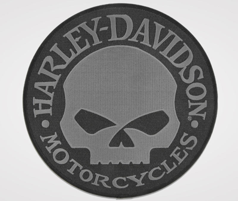 H-D KANGASMERKKI WILLIE G SKULL 682608011581