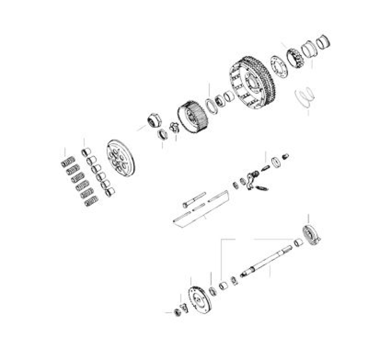 CLUTCH SPRING CUP 54 TO 70 XL 12163