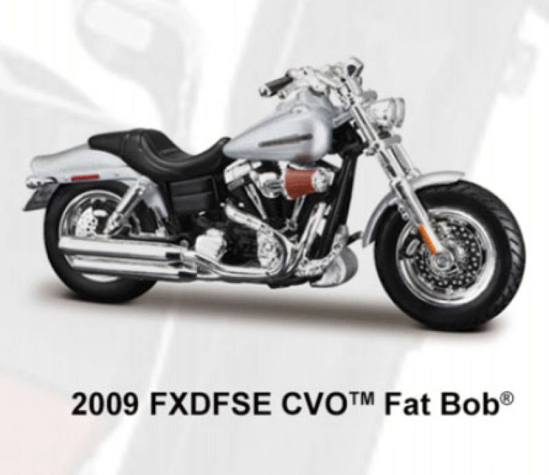 2009 H-D FXDFSE CVO FAT BOB PIENOISMALLI 31360-FATBOB