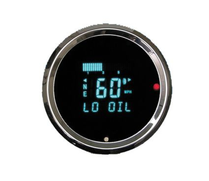 DIGITAL SPEEDO 3-3/8" MPH 601632