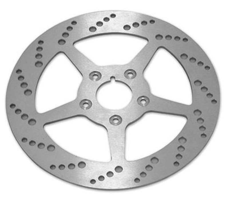 8,5" DRILLED STYLE ROTOR, FRONT, LEFT 696062