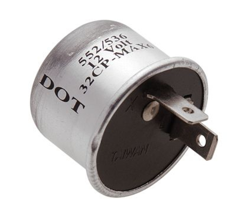 VILKKURELE 1965-1990 HAZZARD FLASHER 12V 2 PIN DOT 640880