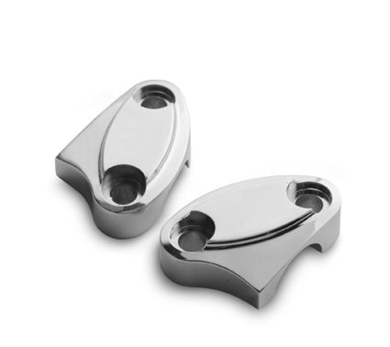 BILLET 2 PC RISER CLAMPS 74-UP 652009