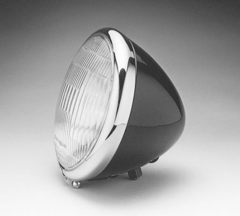SPRINGER 6 1/2" HEADLIGHT, CHROME 12537