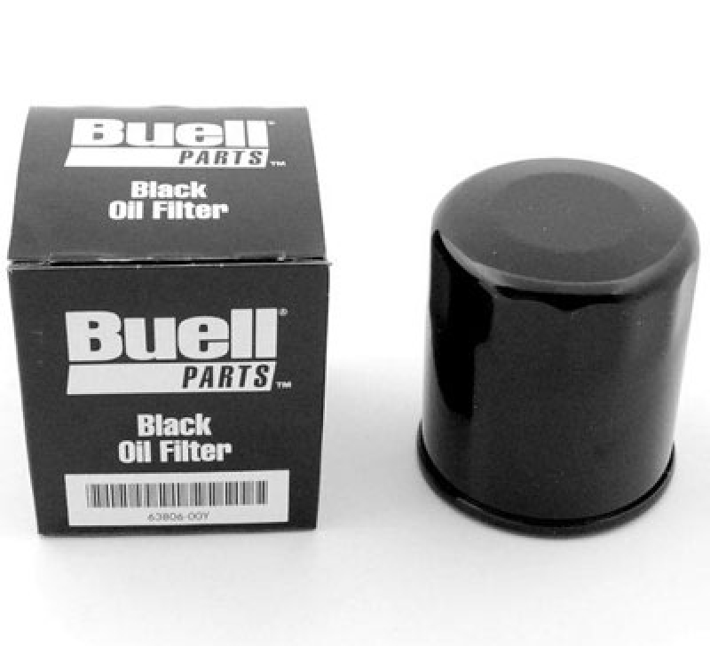 ÖLJYNSUODATIN BUELL XB MALLIT, MUSTA 63806-00Y