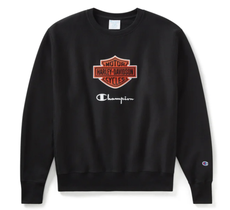 H-D CHAMPION X PITKÄHIHAINEN PAITA, BLACK&ORANGE 96864-24VM