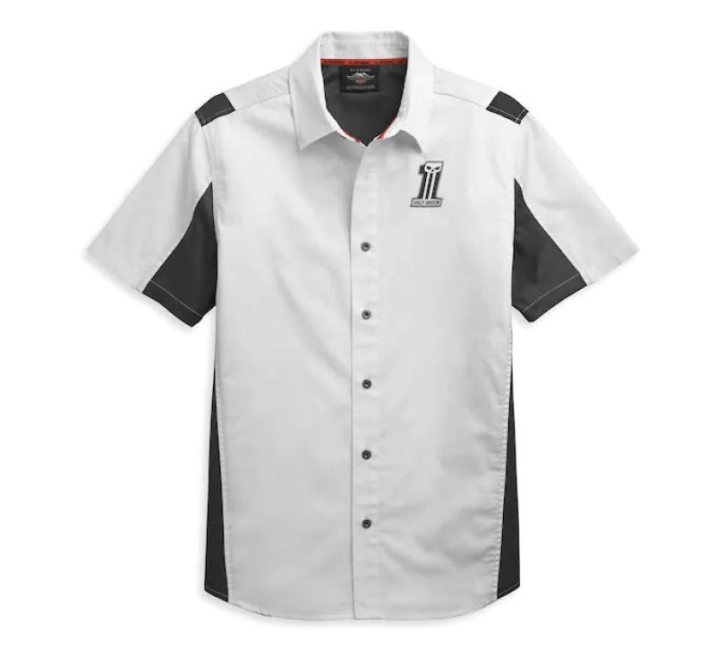 MIESTEN H-D KAULUSPAITA, COLORBLOCK 96328-21VM