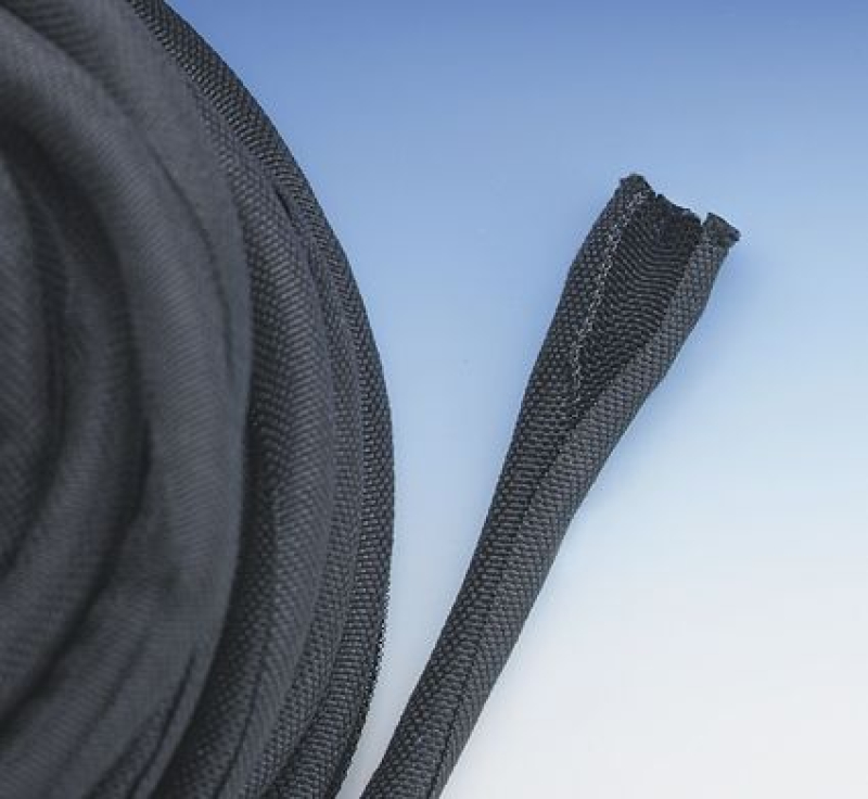 BLK.HARNESS SLEEVE 5/16" 25 FT 27017