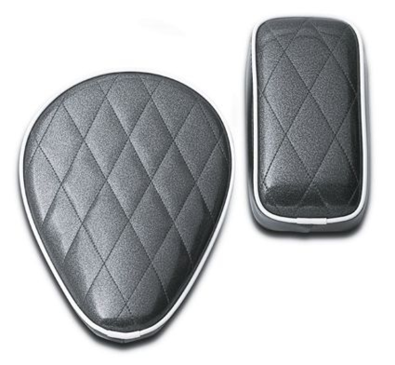 BLACK MTL FLAKE SOLO SEAT LEPERA 696434