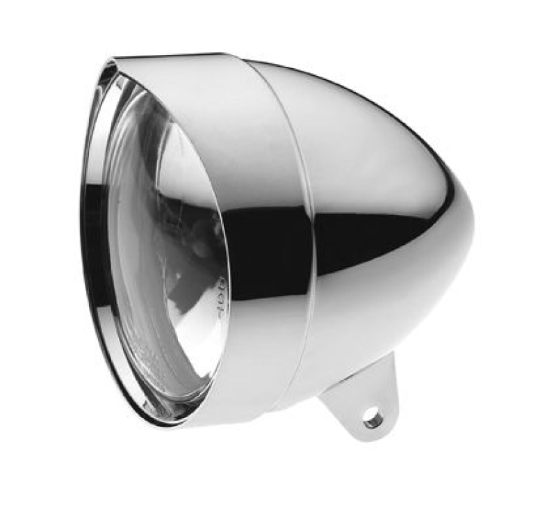 FANG VISOR 5 3/4" HEADLIGHT, CHROME 600090