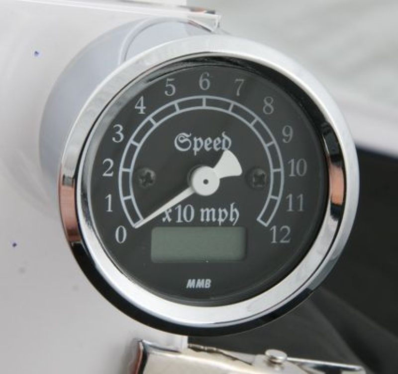 MMB RETRO SPEEDO CHR / BLK 120MPH 682676