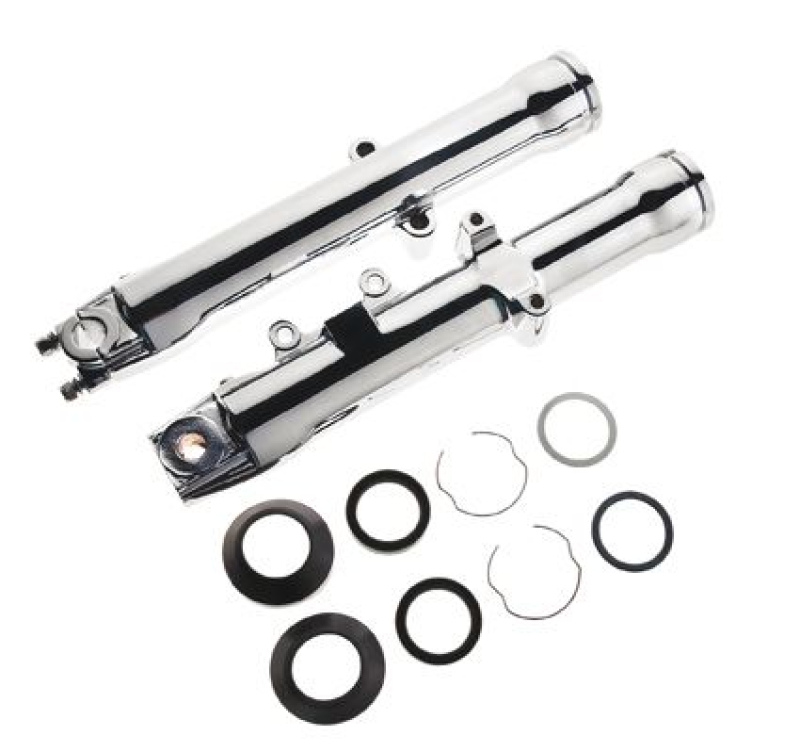 CHROME FORK SLIDER SET 601600