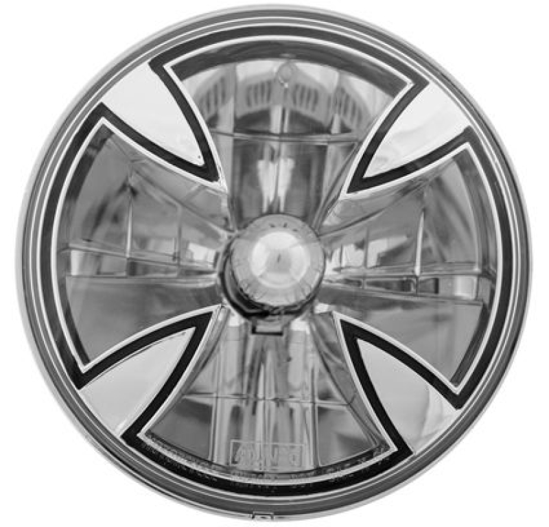 7"IRONCRSS HDLMP W/CHR BLBCVR 634112