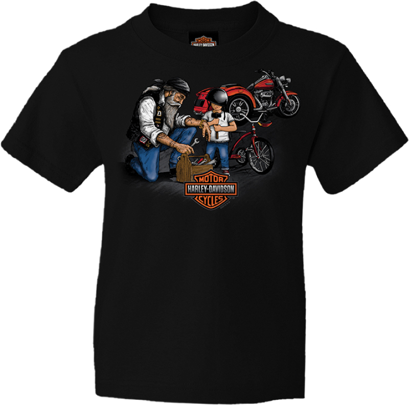 LASTEN H-D T-PAITA PASS IT ON R003627