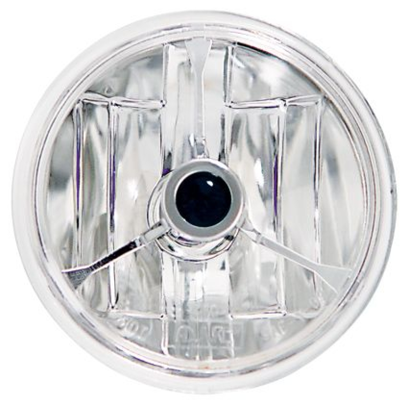 WAVE CUT 4 1/2" SPOTLIGHT INSERT, CLEAR, BLUE DOT 634120