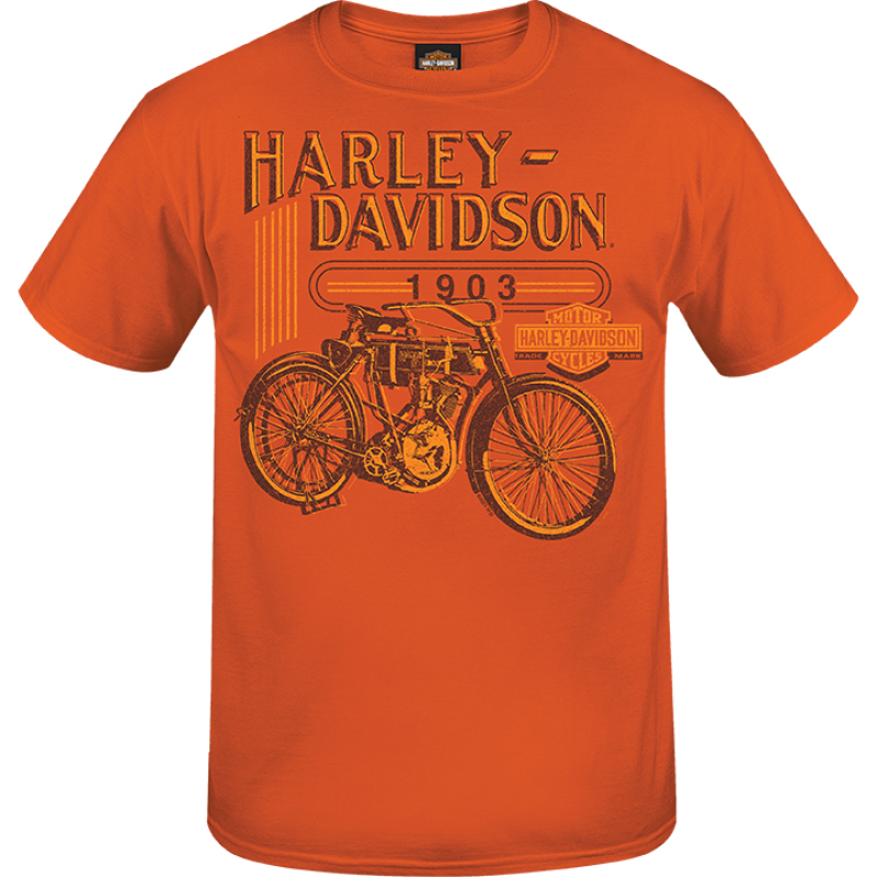 MIESTEN H-D T-PAITA BACK IN THE DAY R004281