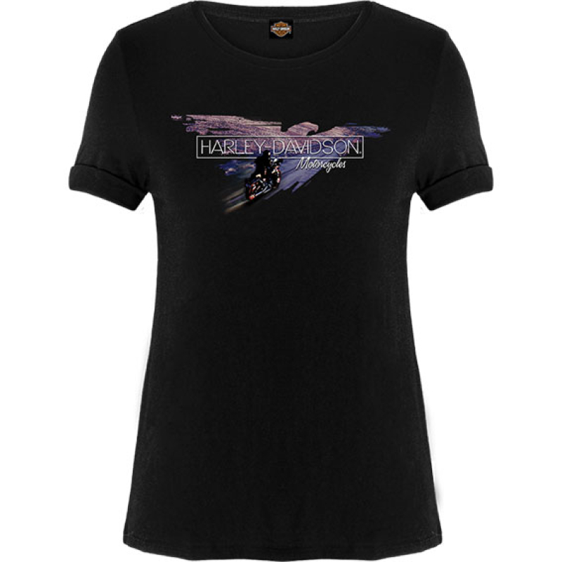 NAISTEN H-D T-PAITA OPEN ROAD R004498