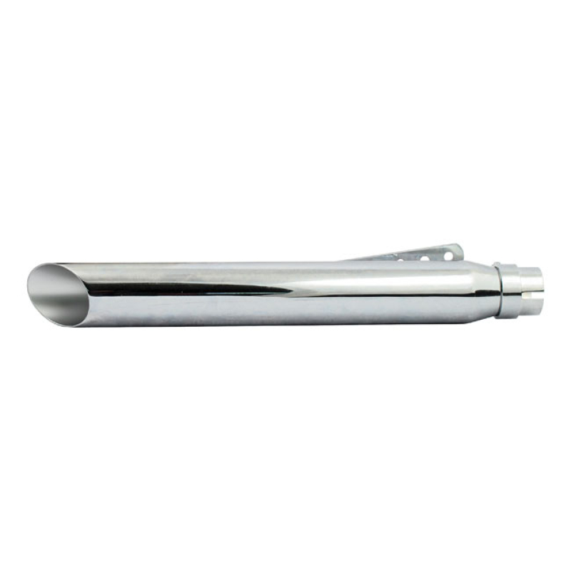 SLASH CUT UNIVERSAL MUFFLER 20" LONG CHROME 500588