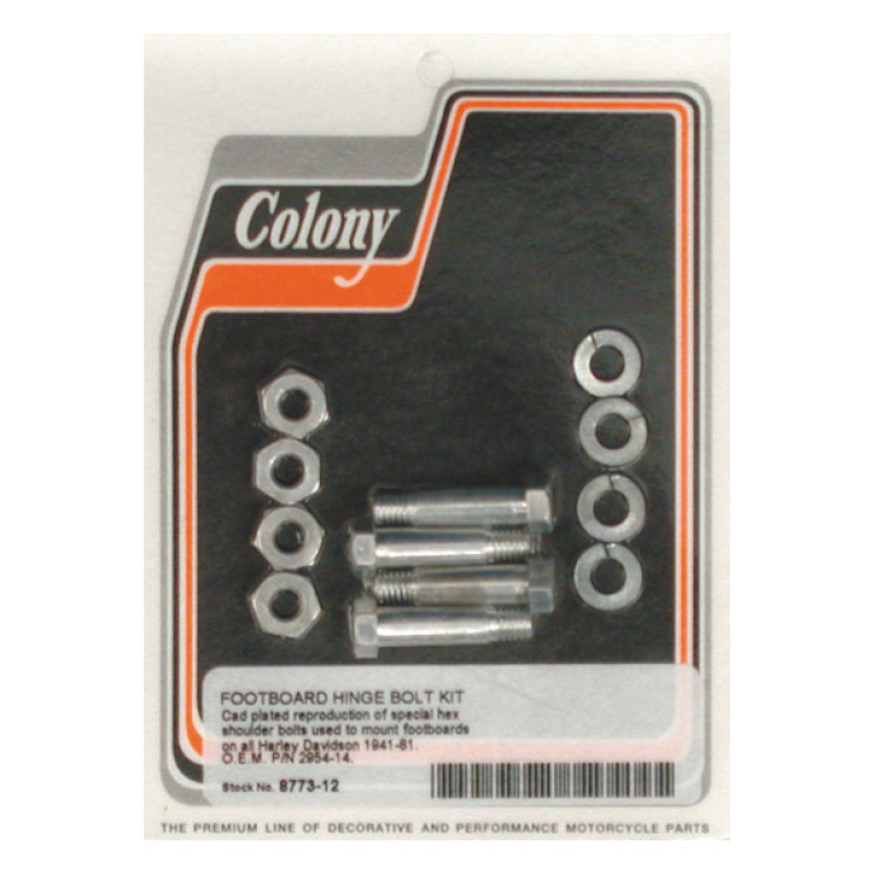 COLONY TAPPET BLOCK MOUNT KIT, OEM STYLE 501785