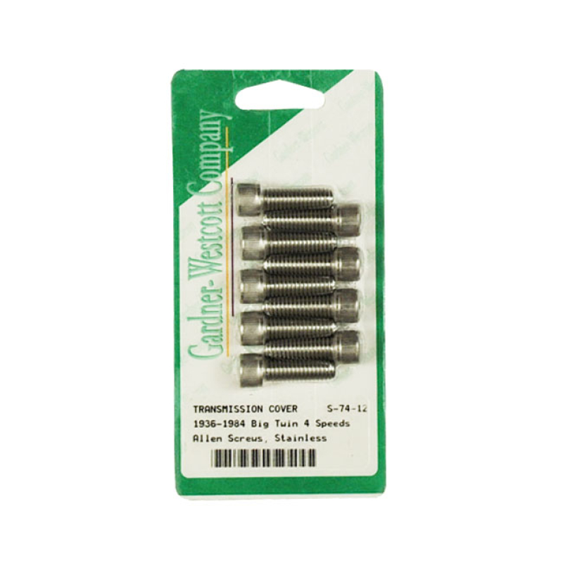 GW TRANSM. SIDE COVER SCREW KIT, SS ALLE 502116