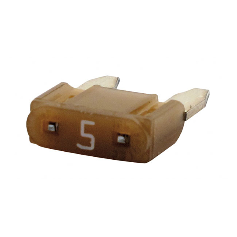 NAMZ, MINI FUSE. LIGHT TAN, 5A SMALLER THAN THE STANDARD ATC/ATO BLADE 502442