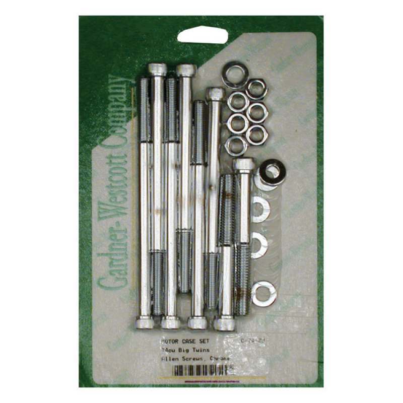 CRANKCASE BOLT KIT, ALLEN MOUNTS CRANKCASE HALVES TOGETHER. KITS COME 503200