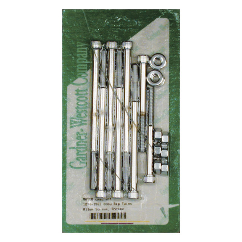 CRANKCASE BOLT KIT, ALLEN MOUNTS CRANKCASE HALVES TOGETHER. KITS COME 503205