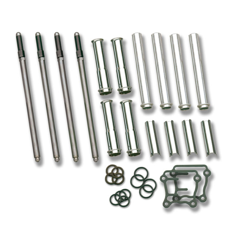 S&S TC CHR. MOLY PUSHROD & COVER KIT 503574