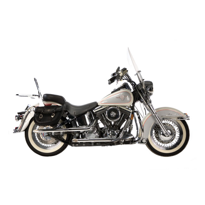 PAUGHCO, SHOTGUN DRAG PIPES (40"). CHROME OEM SHOTGUN STYLE. STANDARD 506370