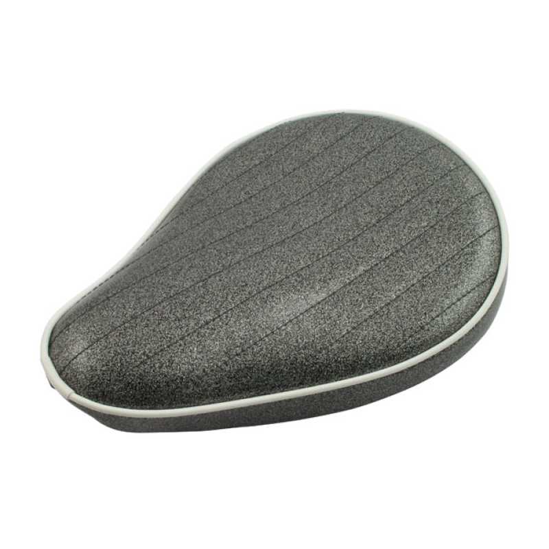 LEPERA, SPRING MOUNTED METALFLAKE SOLO SEAT.CHARCOAL SPARKLE 507828