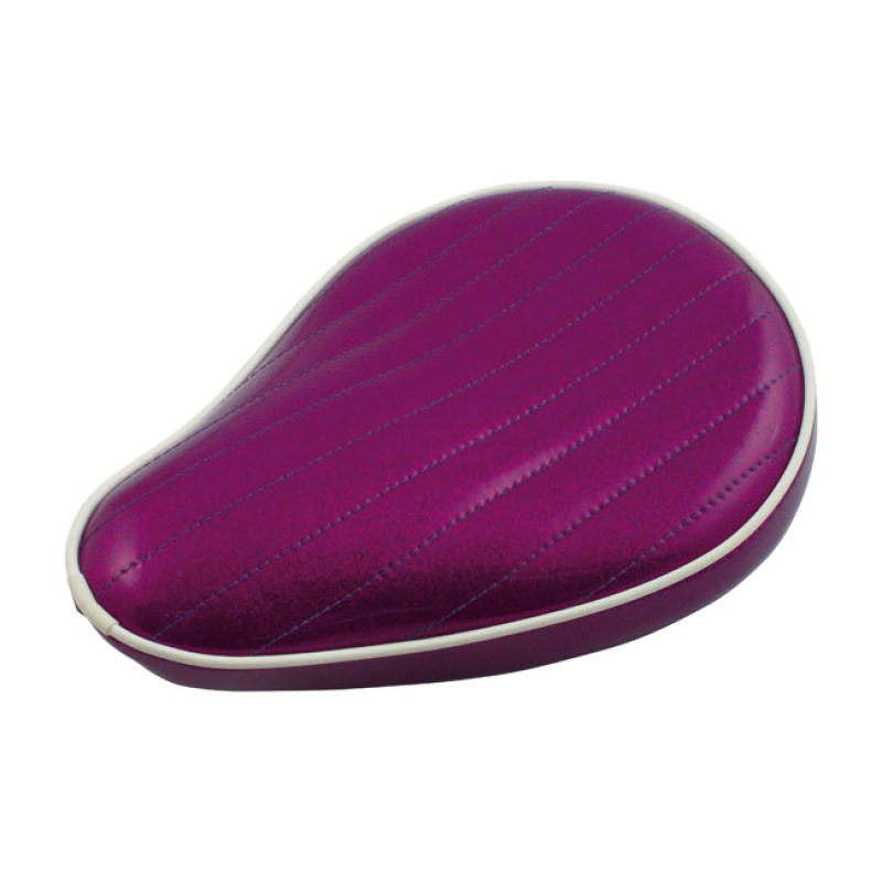 LEPERA, SPRING MOUNTED METALFLAKE SOLO SEAT. PLUM PURPLE 507833