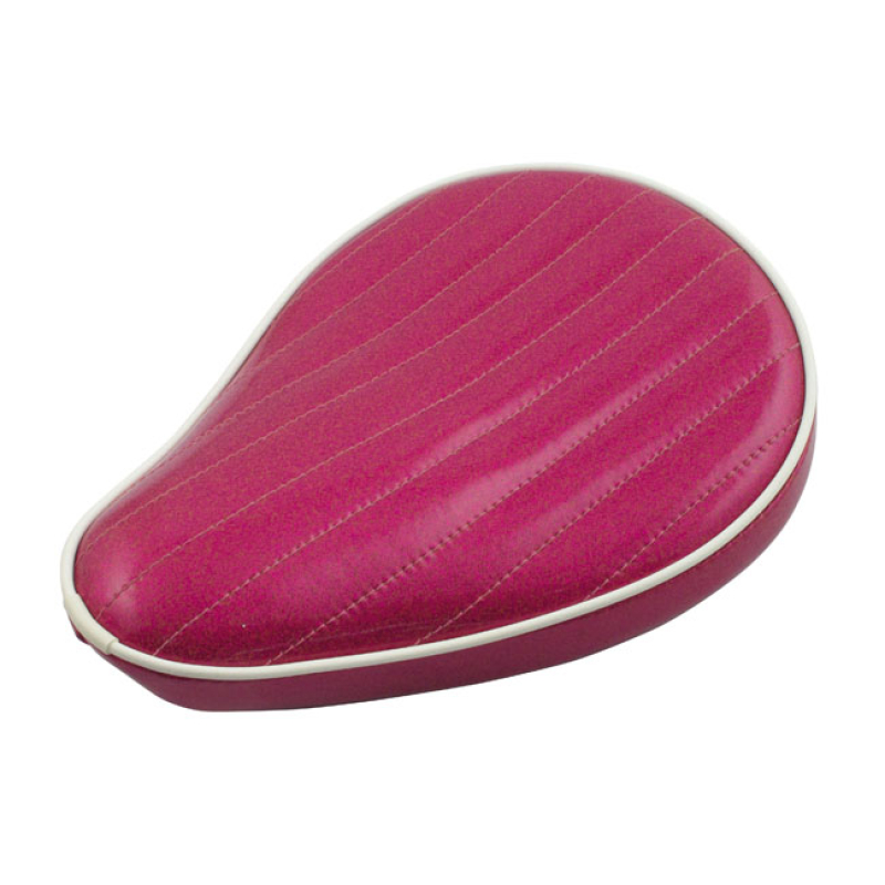 LEPERA, SPRING MOUNTED METALFLAKE SOLO SEAT. MAGENTA MARVEL 507841