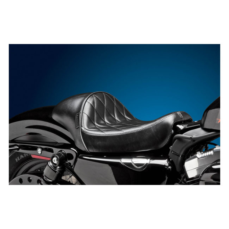 LEPERA, STUBS CAFE SOLO SEAT. BLACK, DIAMOND FOAM. 10.5" SEATING AREA 507973