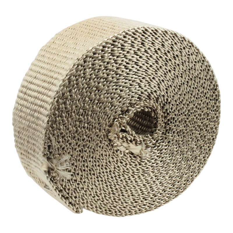 PAUGHCO, EXHAUST WRAP. 2" WIDE. LIGHT BROWN 510103