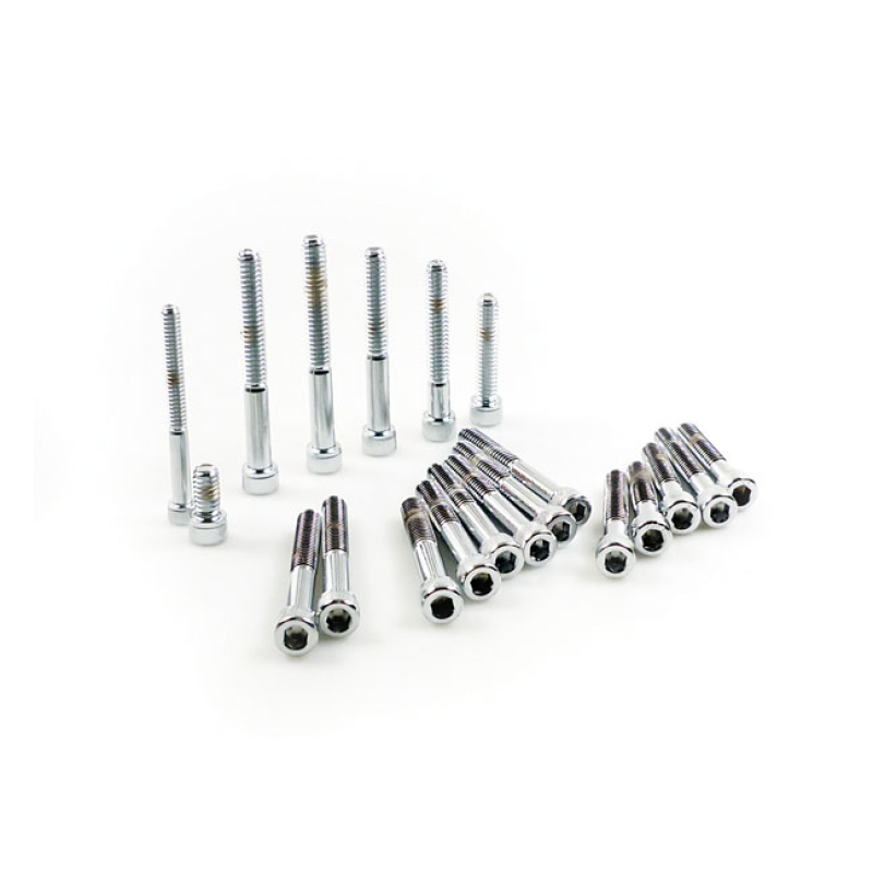 XL SIDE COVER MOUNT KIT, CHROME ALLEN 510160