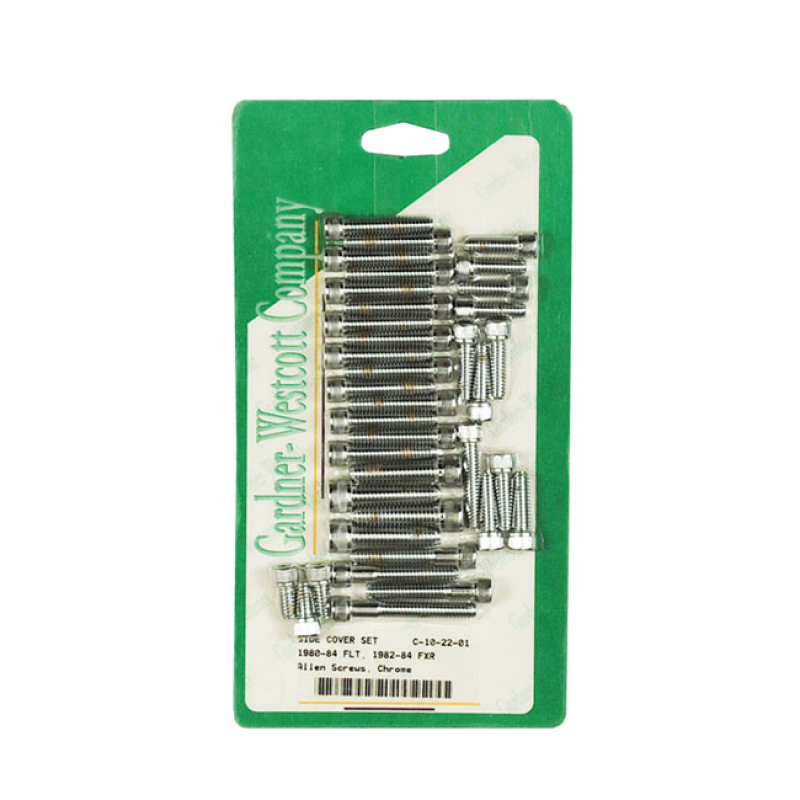 BIG TWIN SIDE COVER MOUNT KIT, CHROME ALLEN CAM, PRIMARY, DERBY, INSPE 510200