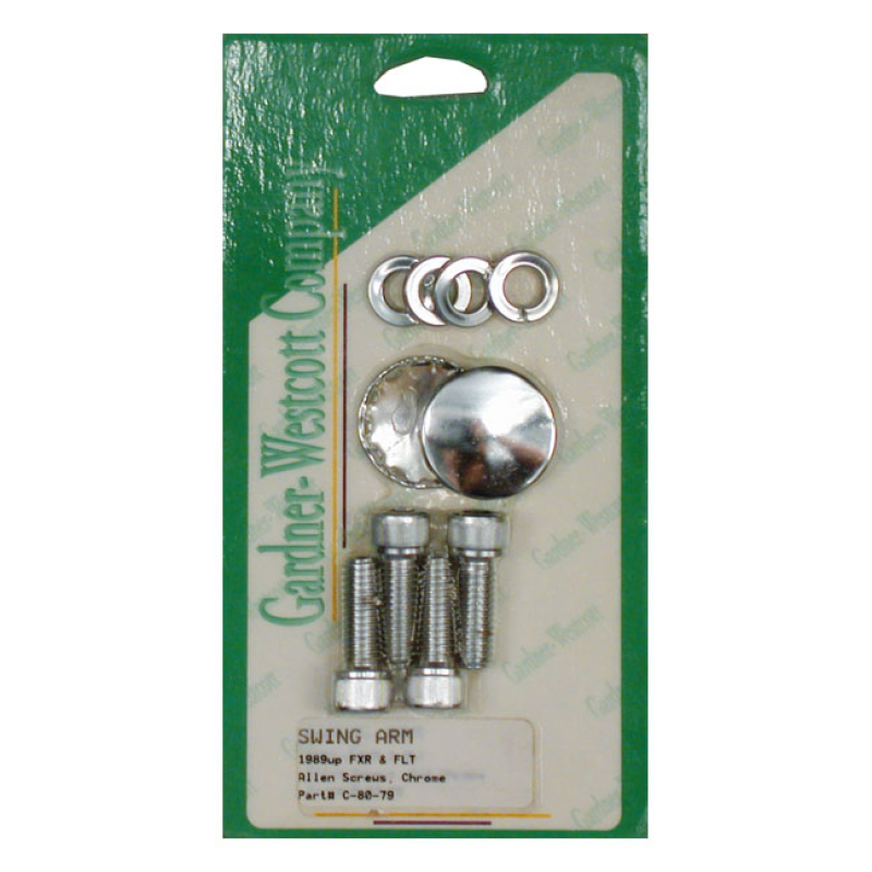 ALLEN BOLT KIT, SWINGARM PIVOT COVERS 510836