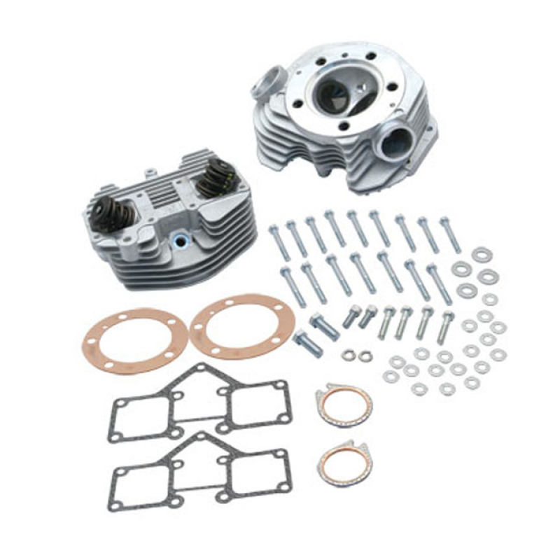 S&S, SHOVEL CYLINDER HEAD KIT. 3-5/8" BORE. BLACK 512744