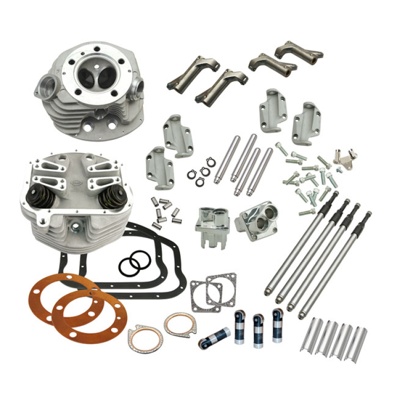 S&S, SHOVEL TO PAN CYL. HEAD CONV. KIT. 3-5/8". DUAL PLUGGED 512759