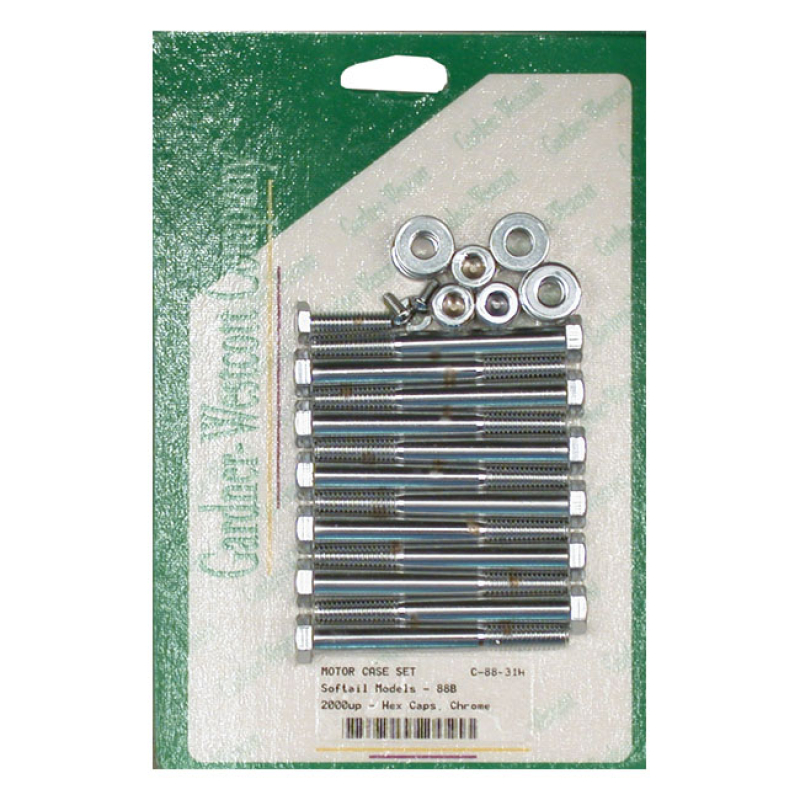 CRANKCASE BOLT KIT, HEX MOUNTS CRANKCASE HALVES TOGETHER. KITS COME CO 513342